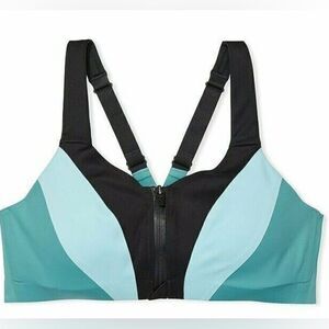 Victoria’s Secret knockout Maximum Support Front Close Sports Bra teal